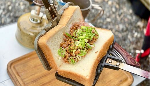 和風の味わい！納豆ホットサンドの作り方【簡単レシピ】