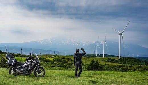 【1泊2日で巡る東北！】秋田・山形ツーリング2025年 仁賀保高原・鳥海山・月山・蔵王を400Xで走る絶景バイク旅