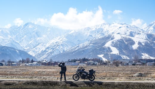 【2026年版】3月の白馬村ツーリング｜雪残る高原を走るバイク旅 北アルプスの絶景へ｜400X
